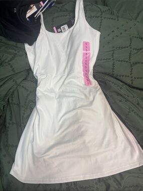 GAP White GapFit Active Dress